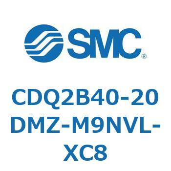薄形シリンダ CDQ2B40-20 SMC