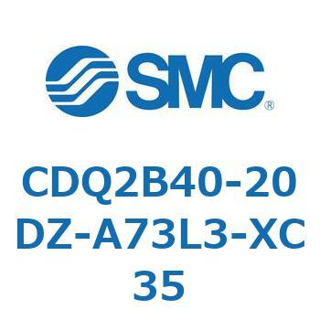 薄形シリンダ CDQ2B40-20 SMC