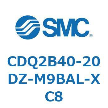 薄形シリンダ CDQ2B40-20 SMC