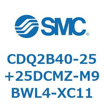 CDQ2B40-25+25DCMZ-M9BWL4-XC11 ���`�V�����_ CDQ2B40-25 SMC 52363096