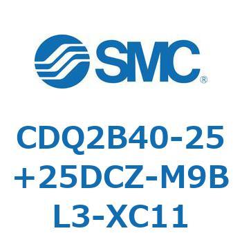 CDQ2B40-25+25DCZ-M9BL3-XC11 ���`�V�����_ CDQ2B40-25 SMC 52363157