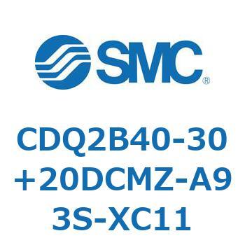 薄形シリンダ CDQ2B40-30 SMC