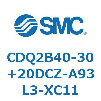 薄形シリンダ CDQ2B40-30 SMC