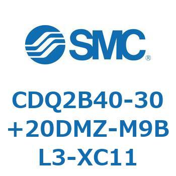 薄形シリンダ CDQ2B40-30 SMC