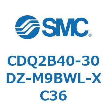 薄形シリンダ CDQ2B40-30 SMC