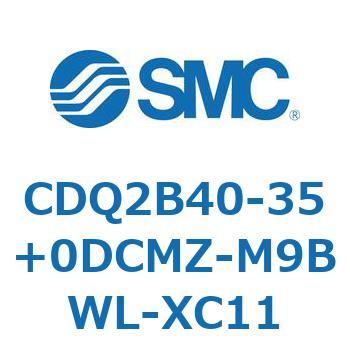 薄形シリンダ CDQ2B40-35 SMC