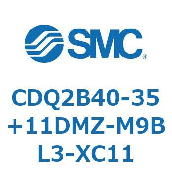 薄形シリンダ CDQ2B40-35 SMC