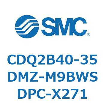 薄形シリンダ CDQ2B40-35 SMC