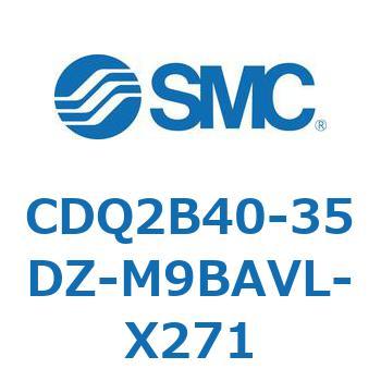 薄形シリンダ CDQ2B40-35 SMC