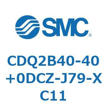 薄形シリンダ CDQ2B40-40 SMC