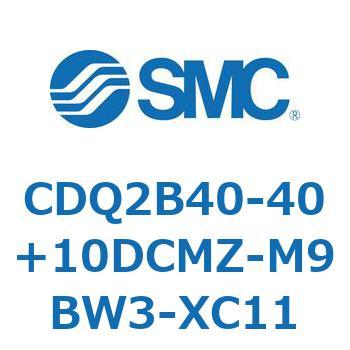 薄形シリンダ CDQ2B40-40 SMC