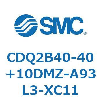 薄形シリンダ CDQ2B40-40 SMC