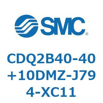 薄形シリンダ CDQ2B40-40 SMC
