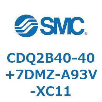 薄形シリンダ CDQ2B40-40 SMC