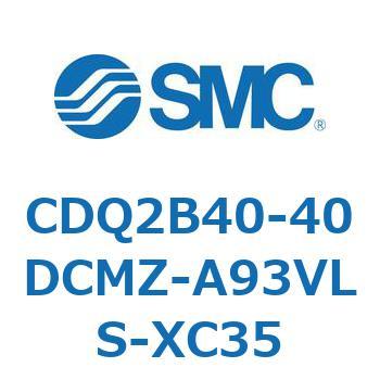 薄形シリンダ CDQ2B40-40 SMC