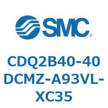 薄形シリンダ CDQ2B40-40 SMC