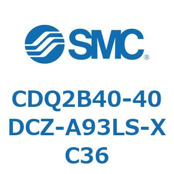 薄形シリンダ CDQ2B40-40 SMC