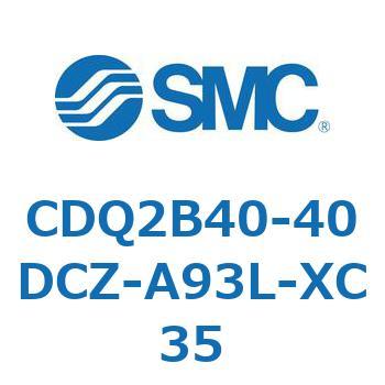 薄形シリンダ CDQ2B40-40 SMC