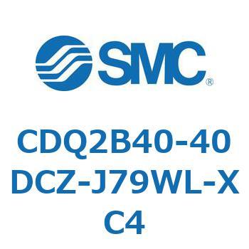 薄形シリンダ CDQ2B40-40 SMC