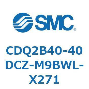 薄形シリンダ CDQ2B40-40 SMC