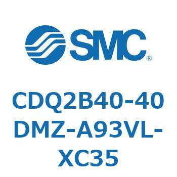 薄形シリンダ CDQ2B40-40 SMC