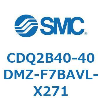 薄形シリンダ CDQ2B40-40 SMC