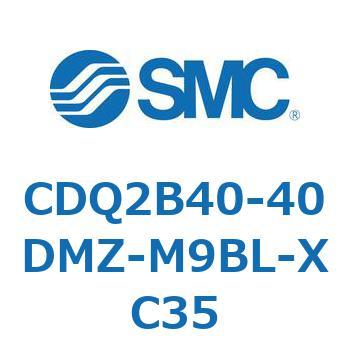 薄形シリンダ CDQ2B40-40 SMC