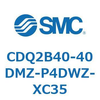 薄形シリンダ CDQ2B40-40 SMC