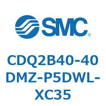 薄形シリンダ CDQ2B40-40 SMC