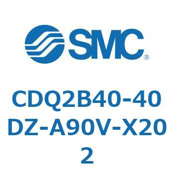 薄形シリンダ CDQ2B40-40 SMC