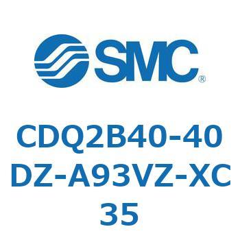 薄形シリンダ CDQ2B40-40 SMC