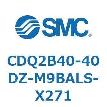 薄形シリンダ CDQ2B40-40 SMC
