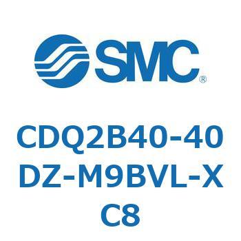薄形シリンダ CDQ2B40-40 SMC