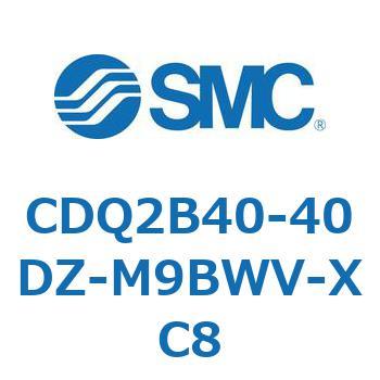 薄形シリンダ CDQ2B40-40 SMC