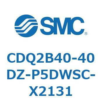 薄形シリンダ CDQ2B40-40 SMC