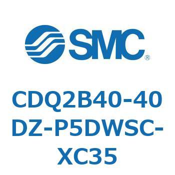 薄形シリンダ CDQ2B40-40 SMC