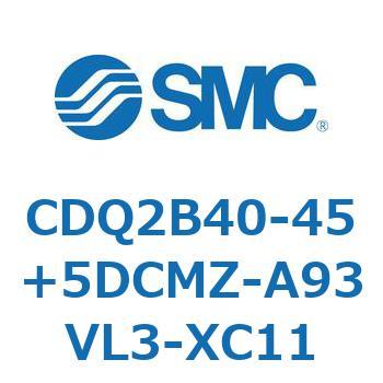 薄形シリンダ CDQ2B40-45 SMC