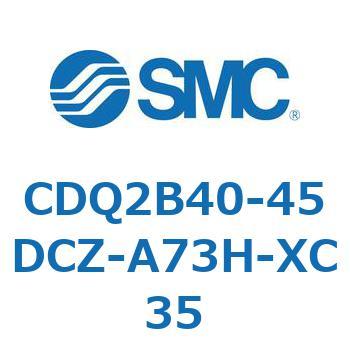 薄形シリンダ CDQ2B40-45 SMC