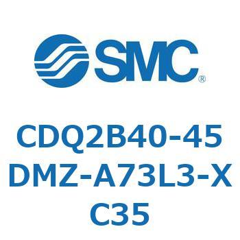 薄形シリンダ CDQ2B40-45 SMC