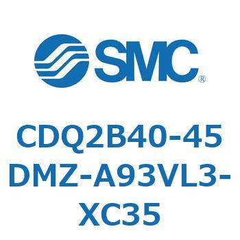 薄形シリンダ CDQ2B40-45 SMC