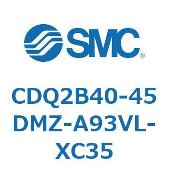 薄形シリンダ CDQ2B40-45 SMC
