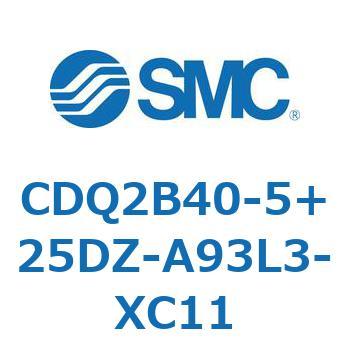 薄形シリンダ CDQ2B40-5 SMC