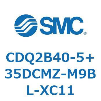 薄形シリンダ CDQ2B40-5 SMC