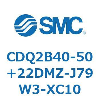薄形シリンダ CDQ2B40-50 SMC