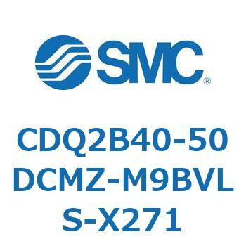薄形シリンダ CDQ2B40-50 SMC