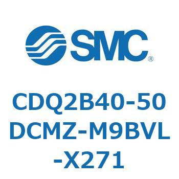 薄形シリンダ CDQ2B40-50 SMC