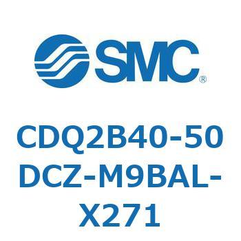 薄形シリンダ CDQ2B40-50 SMC