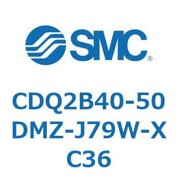 薄形シリンダ CDQ2B40-50 SMC