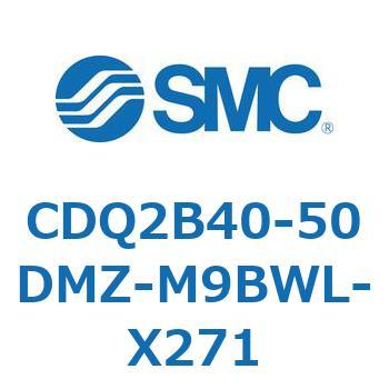 薄形シリンダ CDQ2B40-50 SMC
