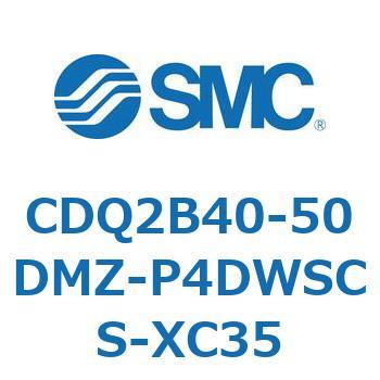 薄形シリンダ CDQ2B40-50 SMC